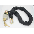 Steel Padlock with Chain (CP)